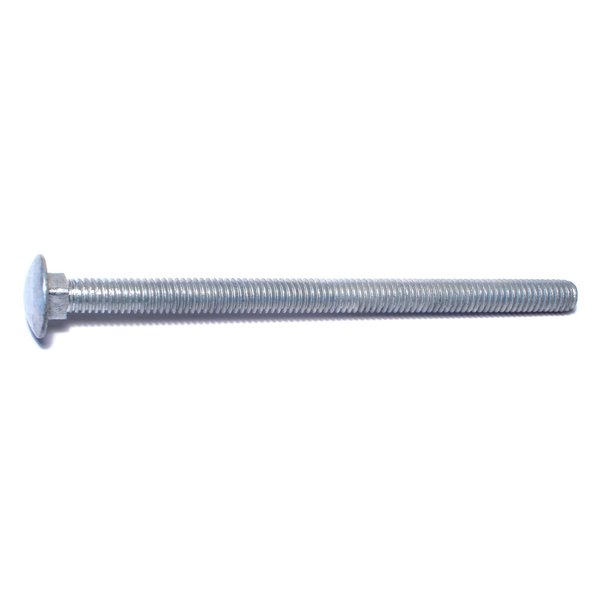 Midwest Fastener 5/16"-18 x 5" Hot Dip Galvanized Grade 2 / A307 Steel Coarse Thread Carriage Bolts 50PK 05496